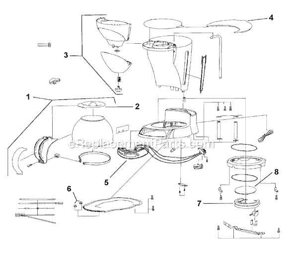 Page A Diagram and Parts List for ECX20  Mr Coffee Coffee Maker
